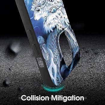 Amazon.co.jp: Iphone14ケース 白龍 龍神 iPhone 14 Pro ケース